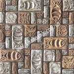 (30x30)Gạch Mosaic Gốm 1051